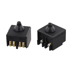 2pcs Angle Grinder Switch Replacement Parts Push Button Switches For 100 Polisher Angle Grinder Accessories Power Tool