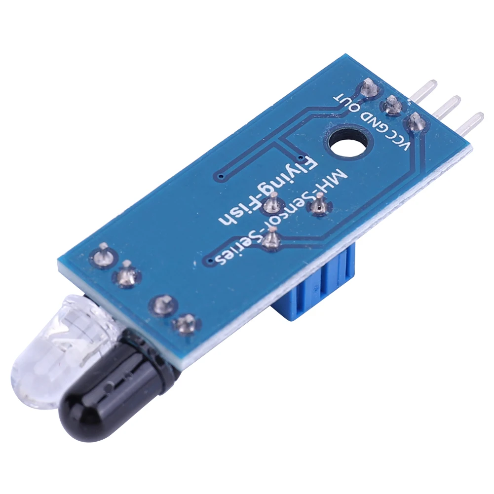 Reflective Photoelectric Sensor 3 Pin Anti-Collision Sensor Module Smart Obstacle Sensor for Smart Car Robot