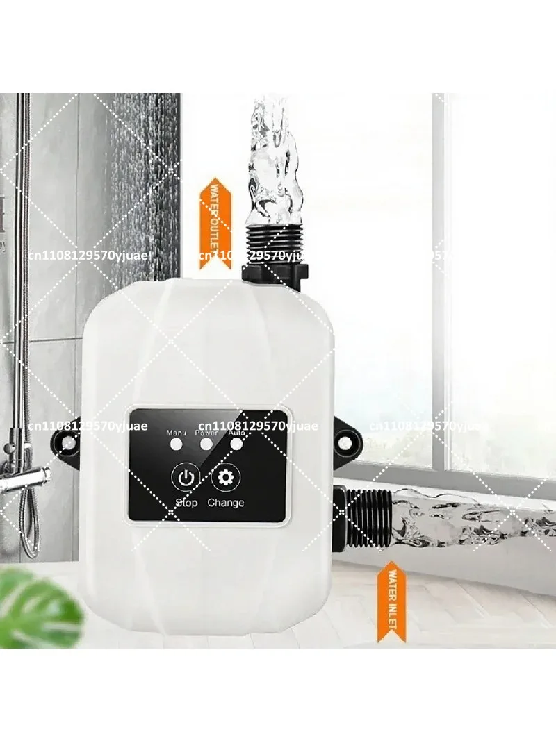 150W 24V Water Pressure Booster Pump, Silent Recirculating Pump for Home Shower System