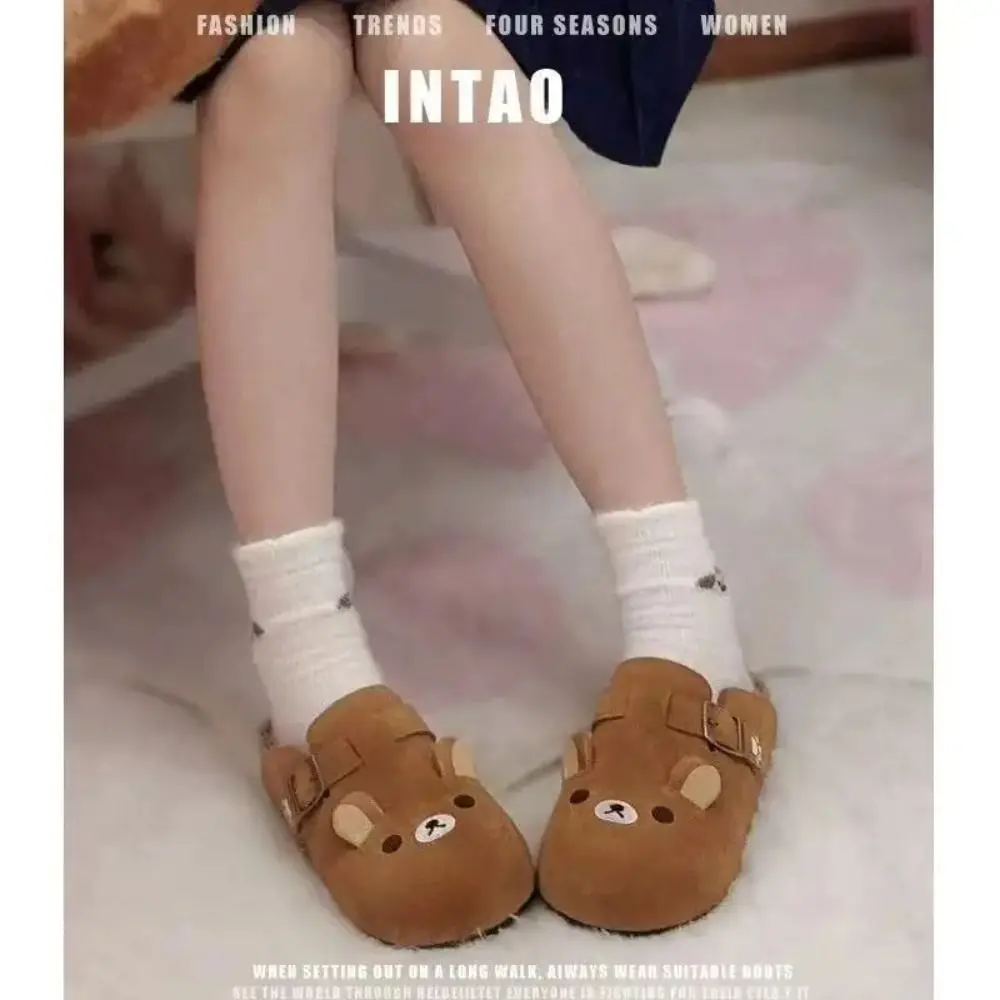 Nuevos Zapatos De Mujer De Fondo Grueso, Zapatillas Retro Bonitas Con Aumento De Altura De Dibujos Animados, Periferia De Anime_voghion.com