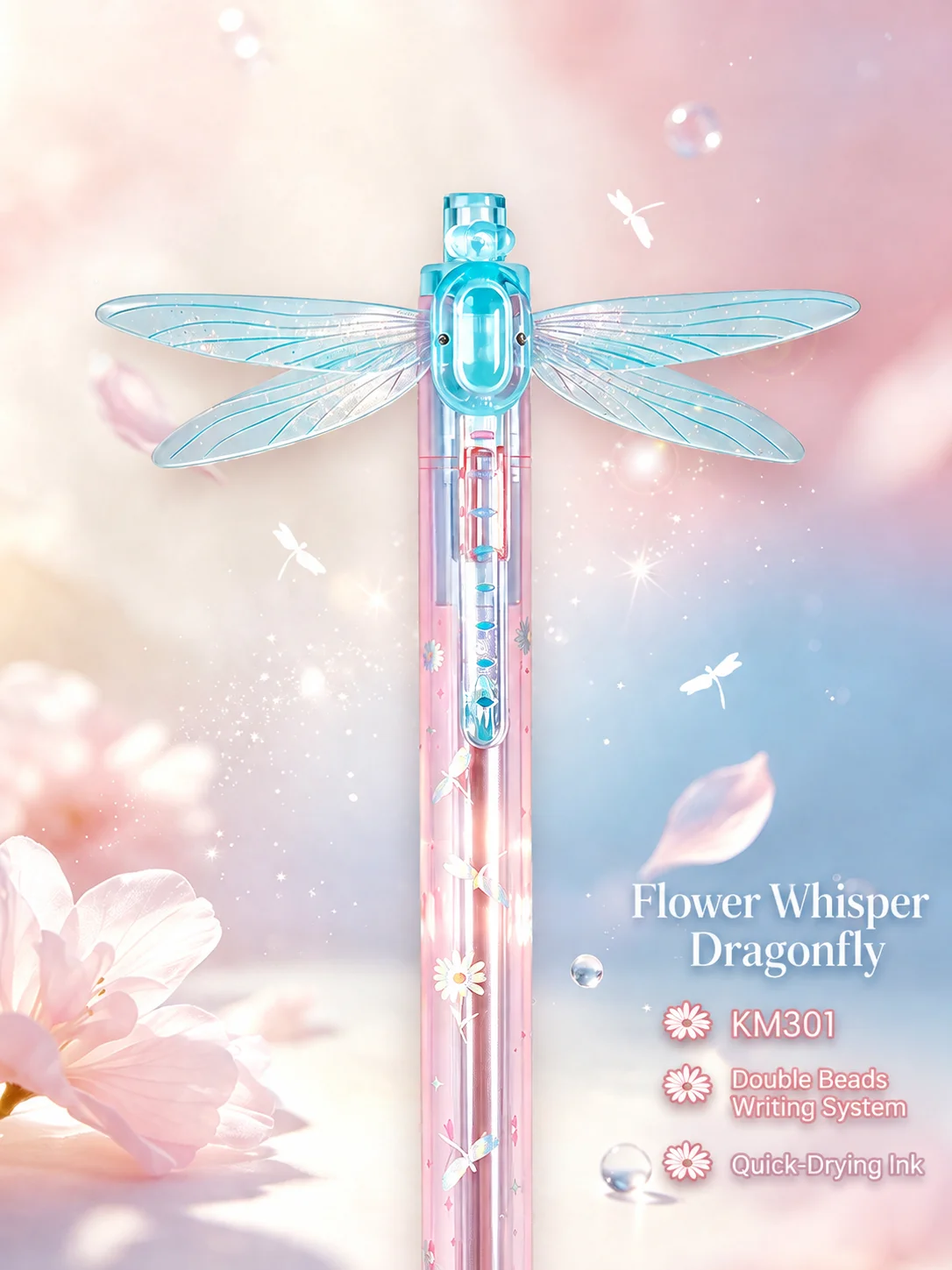 Dragonfly Wing Click Pen (0.5mm)
