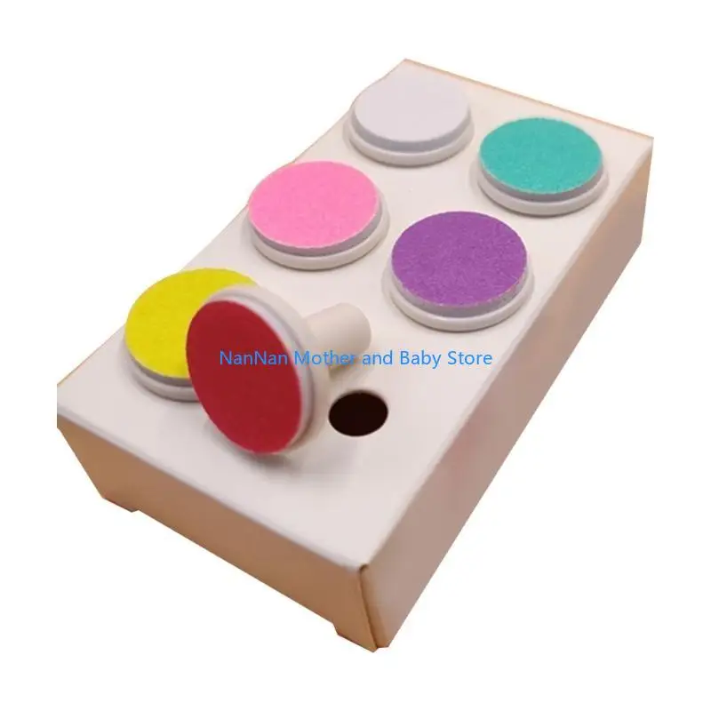 

6Pcs Baby Nails Trimmer Replace Pads Grinding Head Infant Essential for Kids