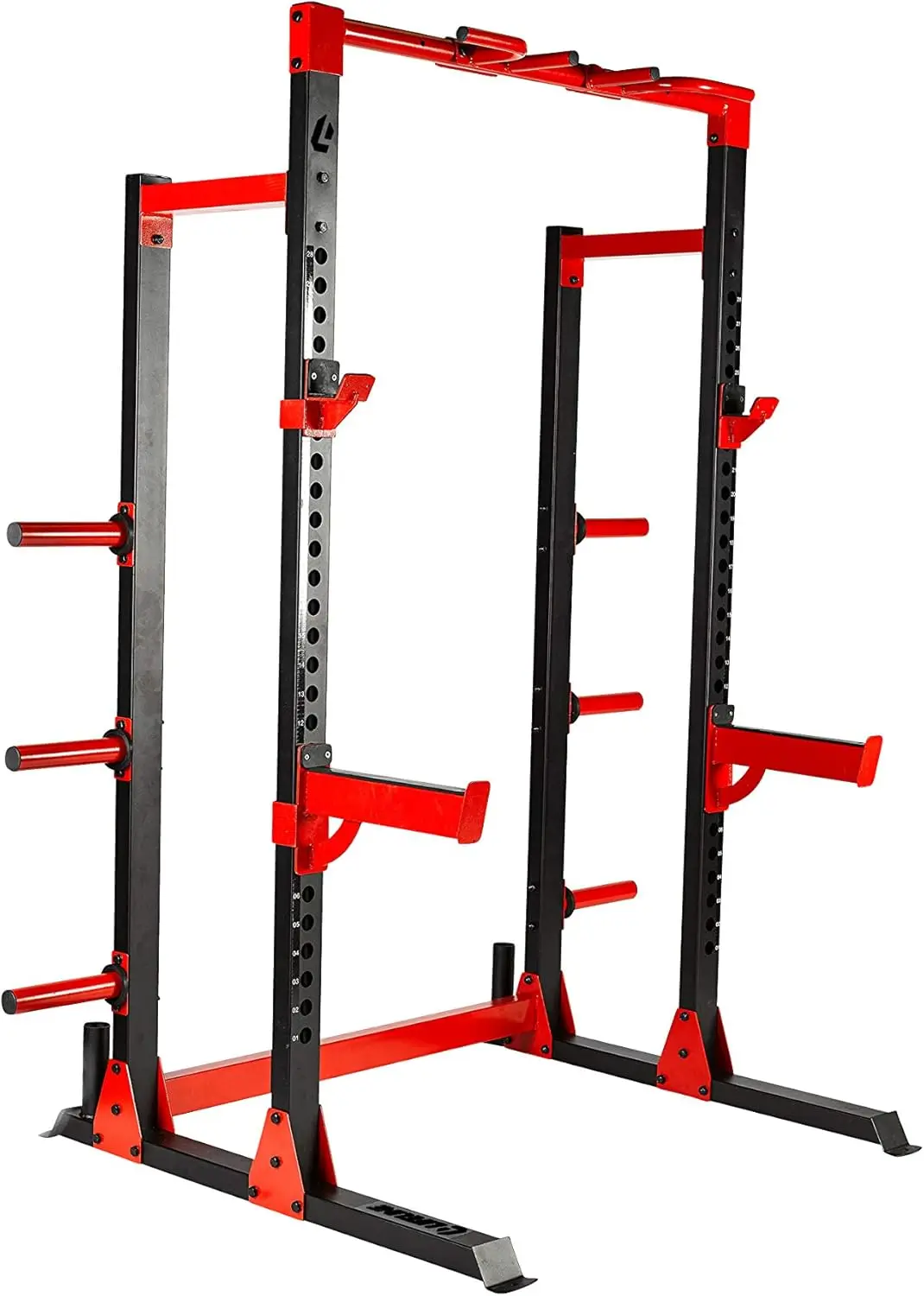 

Система силовых тренажеров Pro Power Squat Rack для силовых тренировок и бодибилдинга - варианты полной или половинной стойки