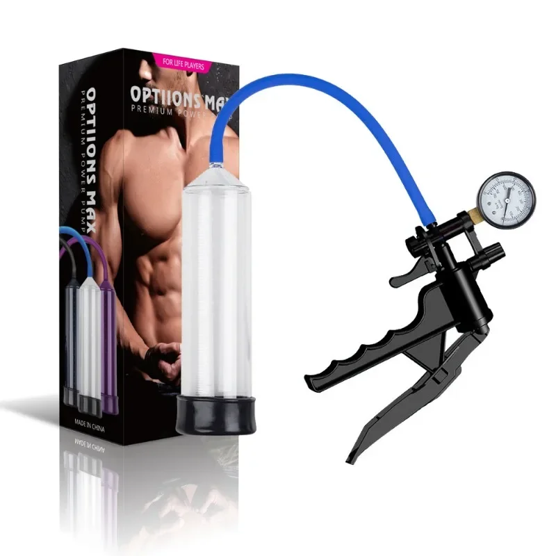Male Penis Pump Manual Penis Enlarger Enhancement Erection SexToys for Man Vacuum Pump Big Dick Trainer Male Lasting Masturbator - Image 6
