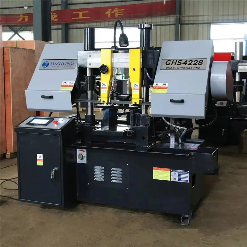 GHS4230 Industrial Horizontal Band Saw Machine for Metal Core Gear Components