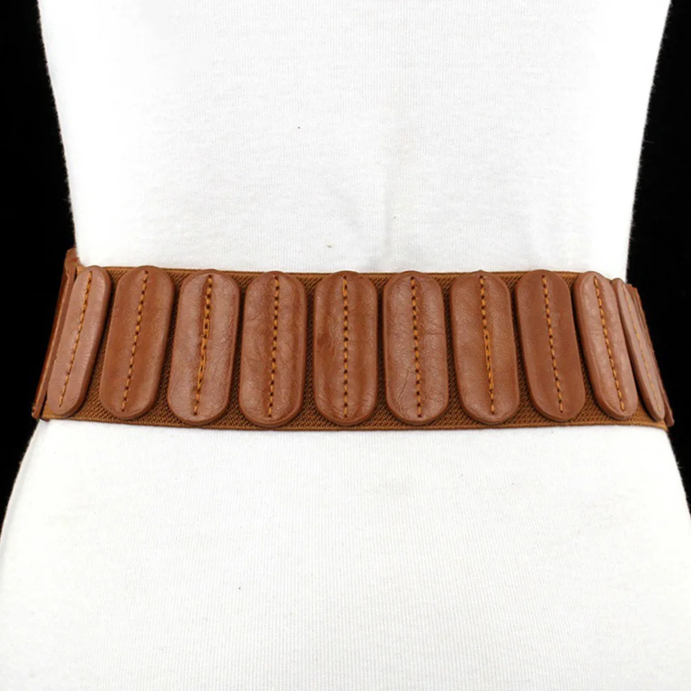 

Wide Waist For Women Pu Adjustable Belt For Dress Sweater Outfit Belt Party Holiday Use