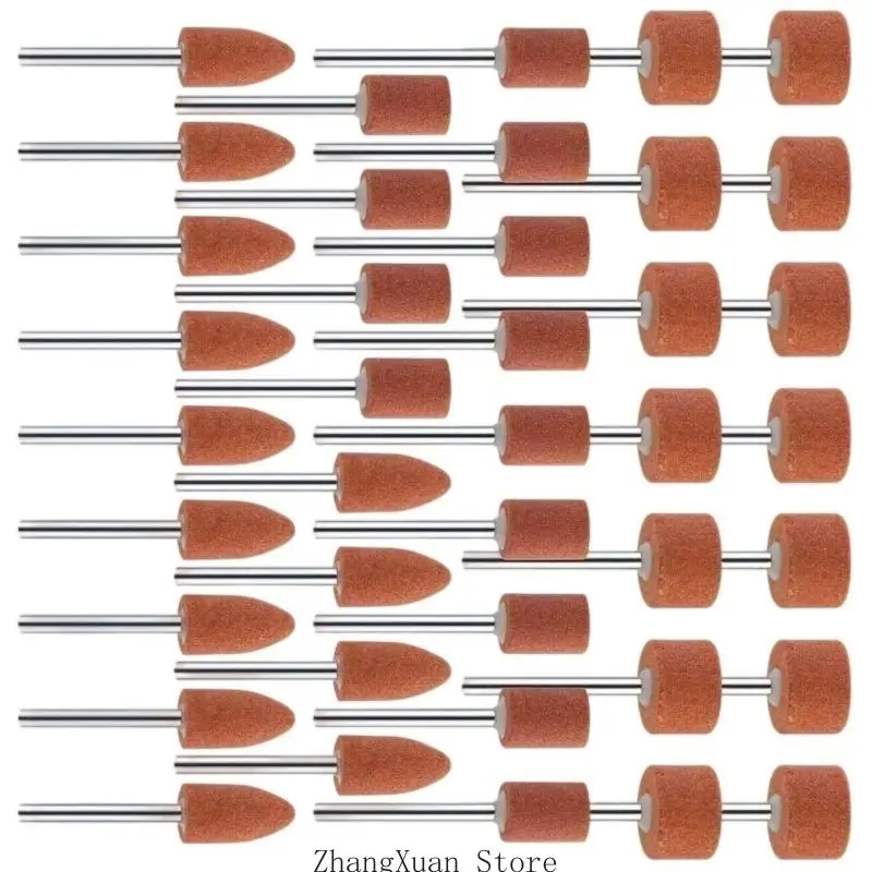 

3XUF Professional Grade Grinding Bit For Engraving And Sanding Aluminum Oxide Coated Abrasive Tool For Smooth Finishing On