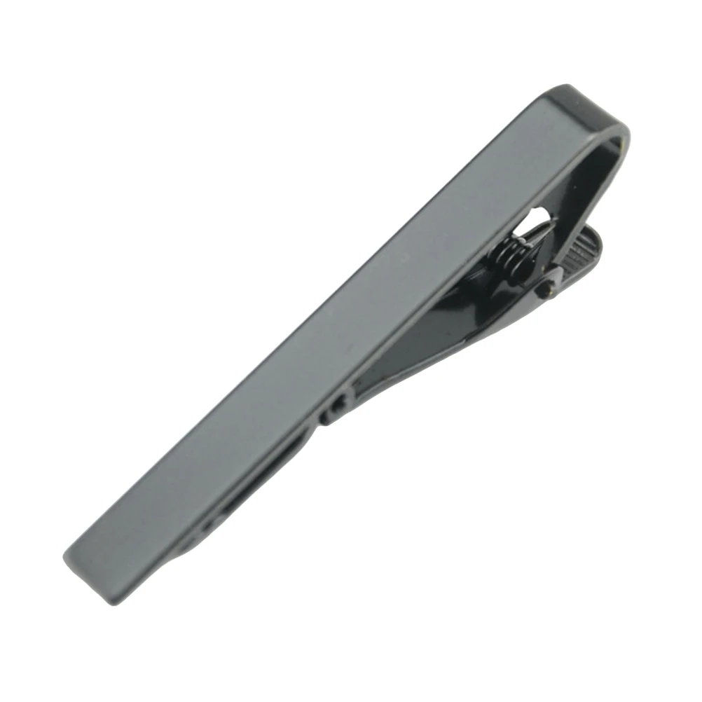 

3 Pcs Tie Clips Fashion Men Necktie Simple Smooth Metal Clamp Bar Glossy Uniform