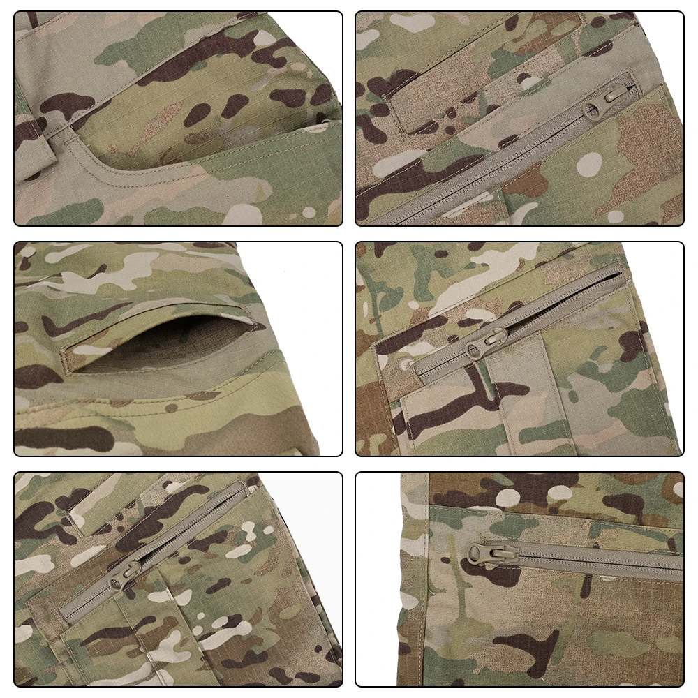 SINAIRSOFT G3 Kampfhose mit Knieschonern Taktische Hose MC Gen3 Outdoor Jagd Tarnkleidung – Detail 21