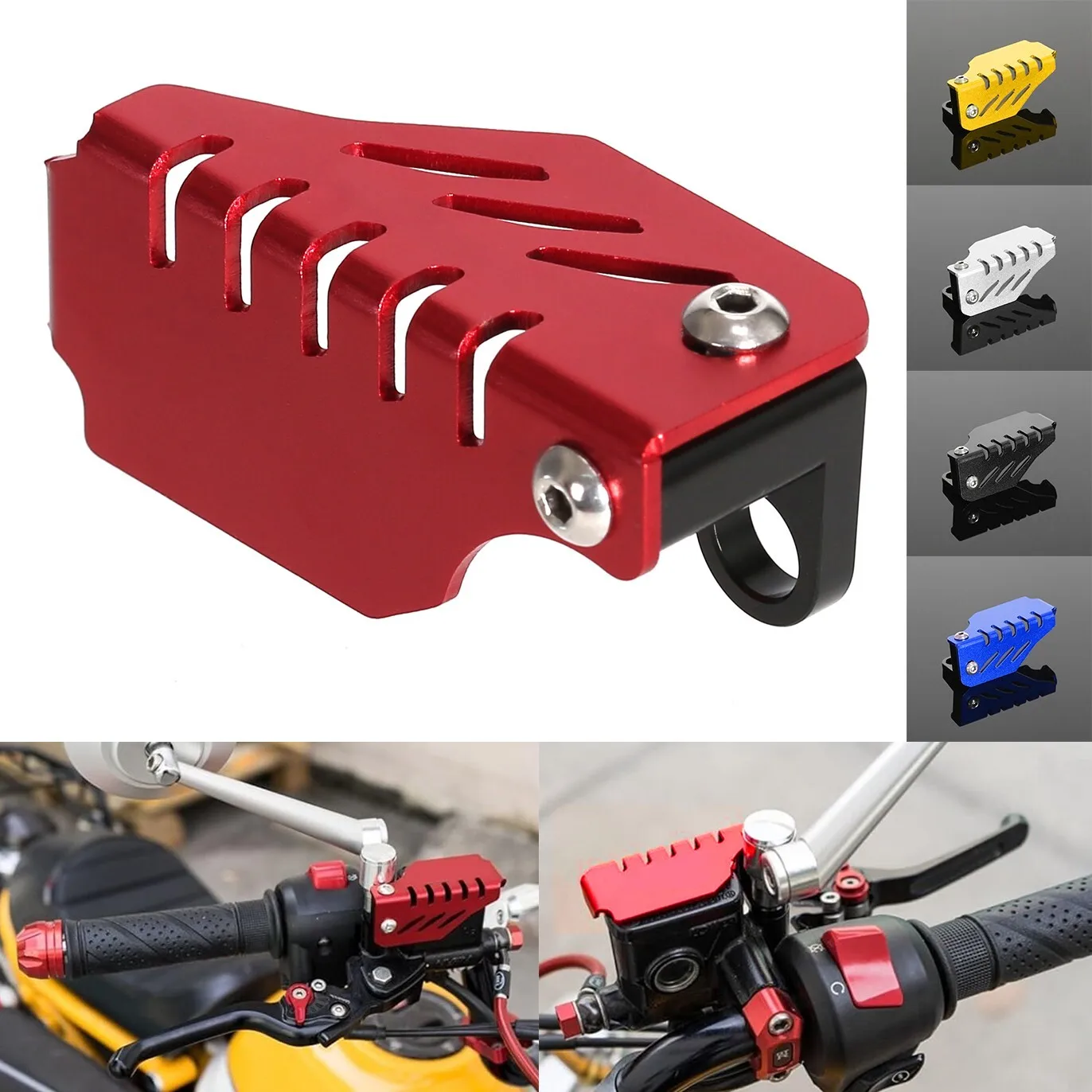 

Front Master Cylinder Brake Oil Tank Cover For Honda Monkey 125 CT125 2018-2024 Front Master Cylinder Brake Oil Tank Cover