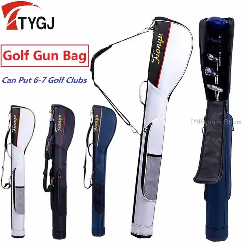 2021 Golf Bracket Package Stand Waterproof Gun Bag Unisex Large Capacity Can Hold 6-7 Clubs Ultra Light Portable Sports Pack