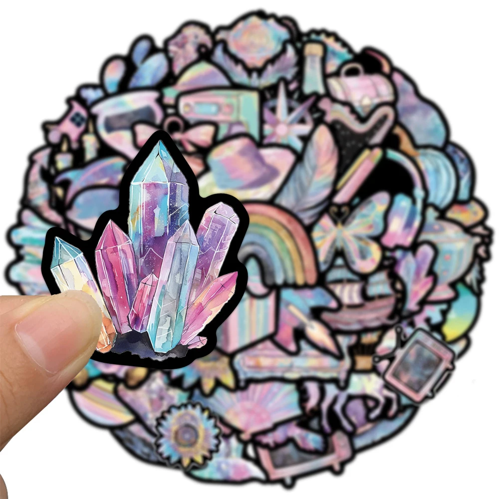 

10/30/50pcs Dreamy Colorful Dopamine Aesthetic Stickers DIY Phone Case Luggage Notebook Cute Creative Graffiti Decals Decoration
