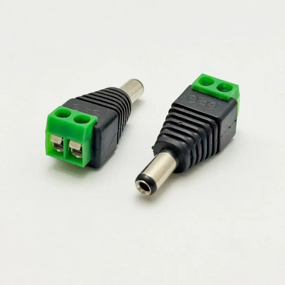 5 Paar DC 12V 5,5 x 2,1mm DC-Stromstecker-Adapterbuchsen für Signal-Farb-LED-Streifen, CCTV-Kamera – Detail 7