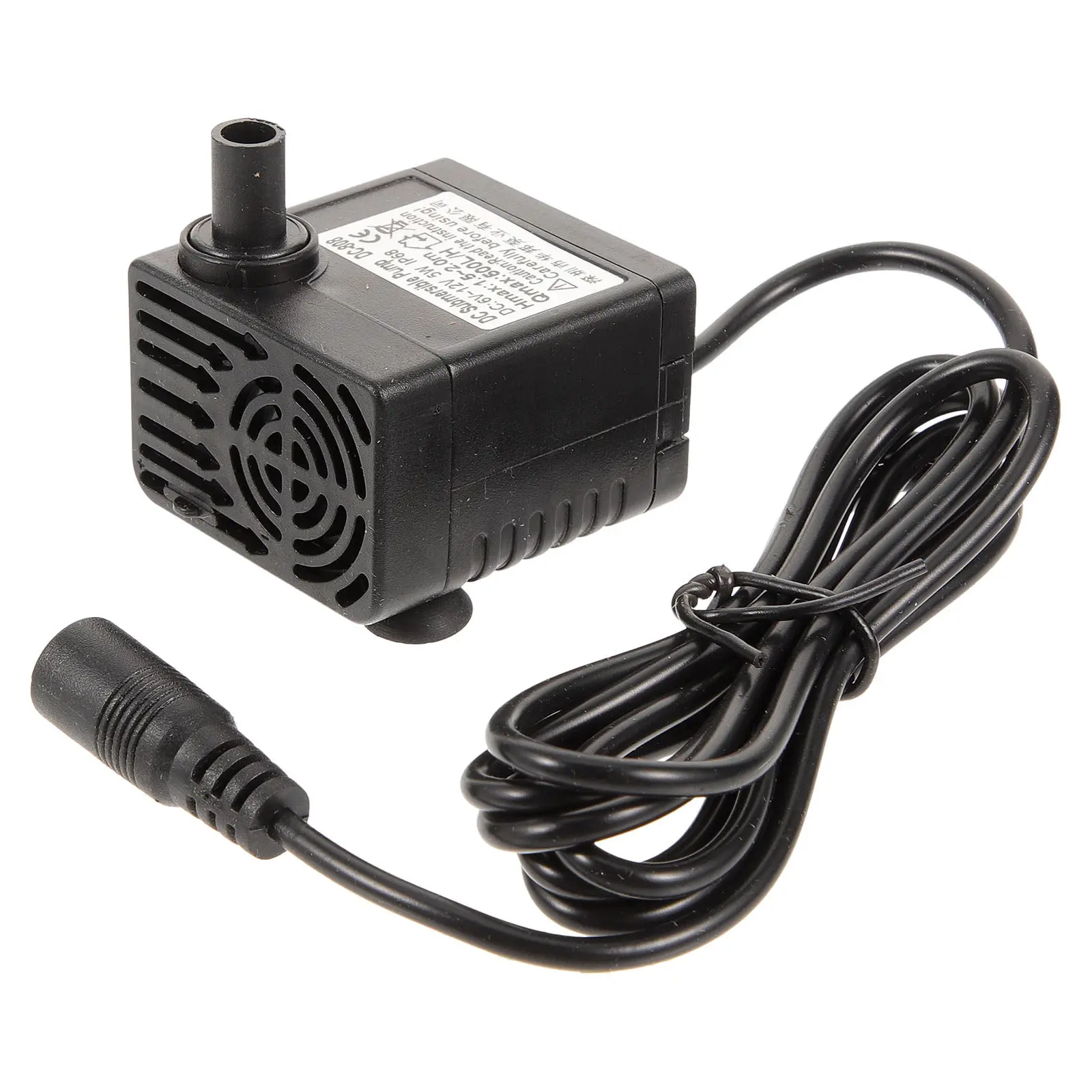 Dc Solar Submersible Pump Plastic Brushless Water Pump for Home Aquarium Fountain Water Pressure Booster Home Supplies