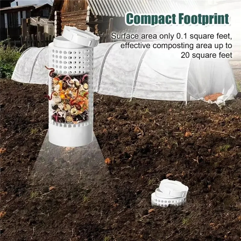 AT44-1 Pcs Outdoor Plastic Com - Compost Bin review and price