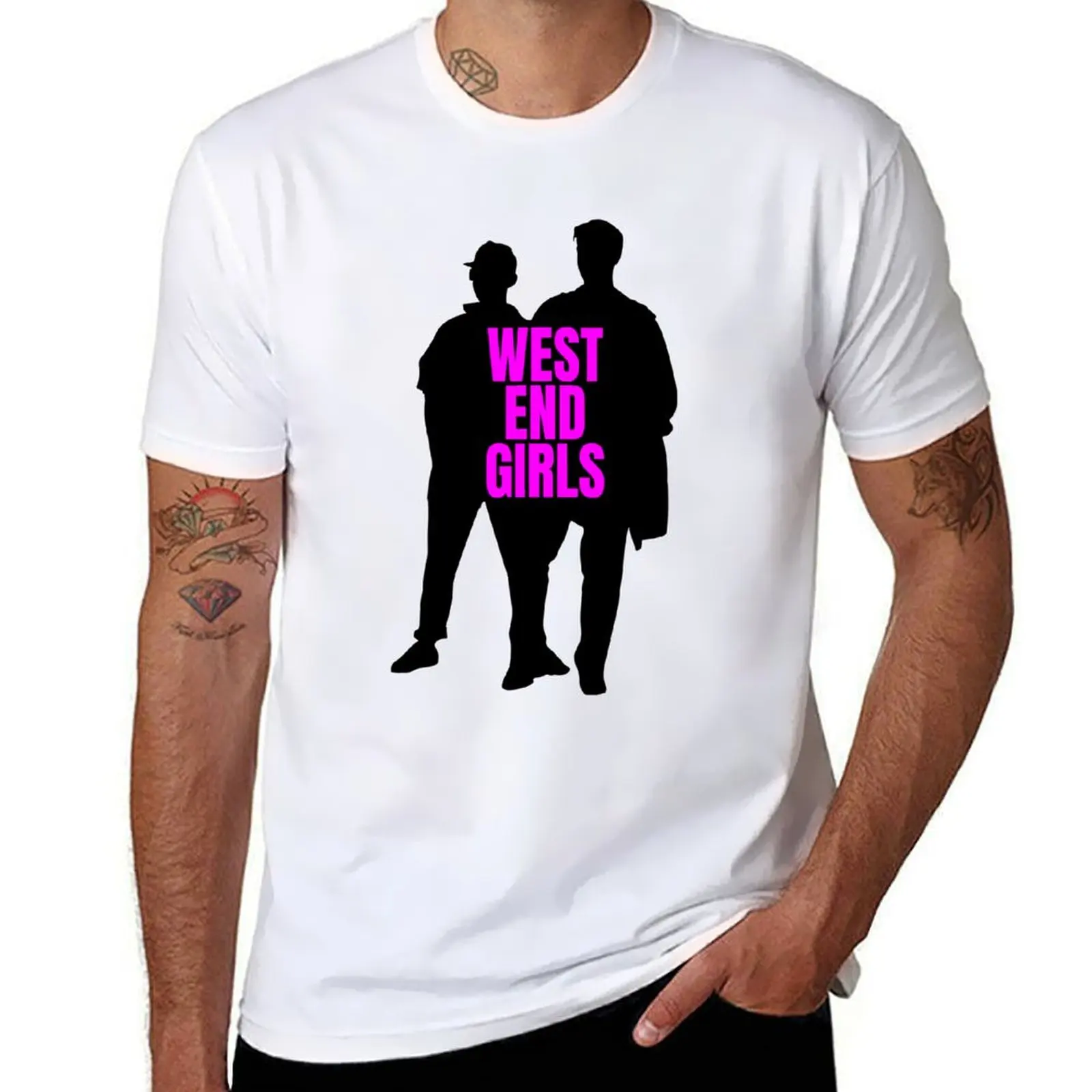 

shirt man West man End T-Shirt t cotton Girls designer shirt t