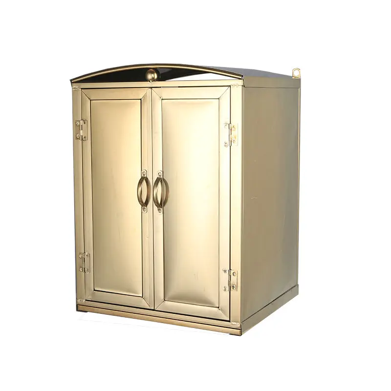 

Stainless steel casket, household hanging cabinet, wall-mounted titanium casket Buddhist platform