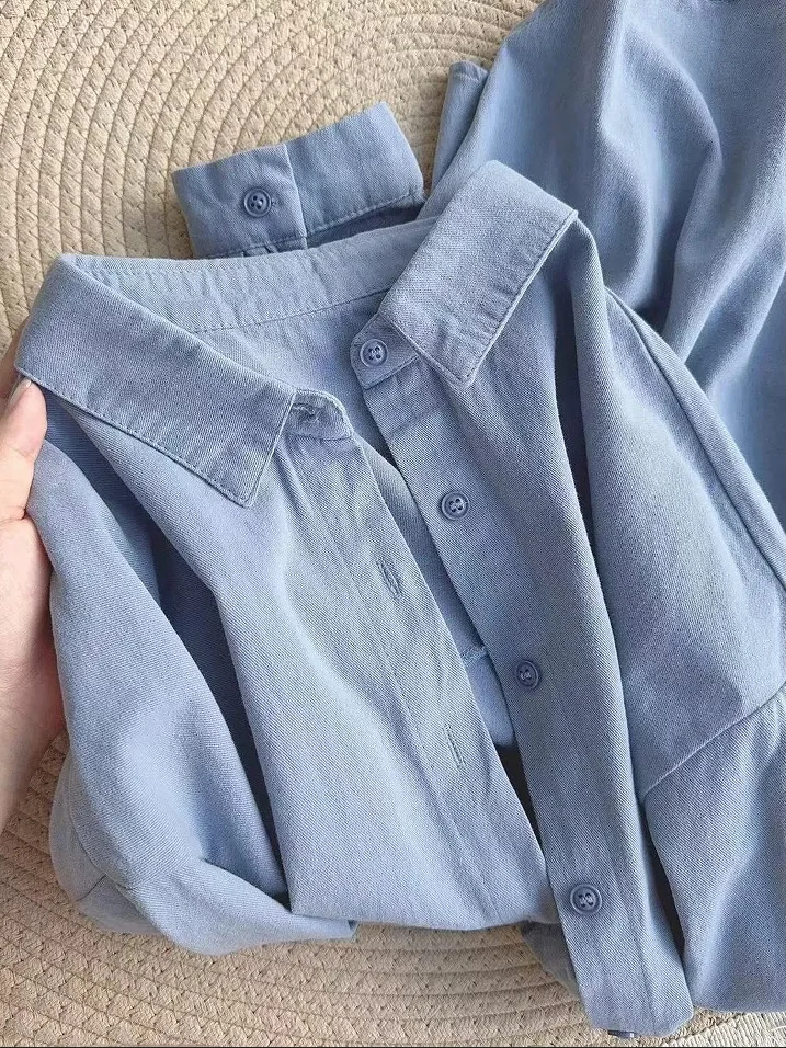 244 blue-with pockets heavy cotton