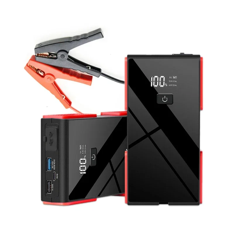 12V Car battery jump starter High Power Car Jump Starter Power Bank  Multi-Function Portable  Lithium Battery Car Jump Starter