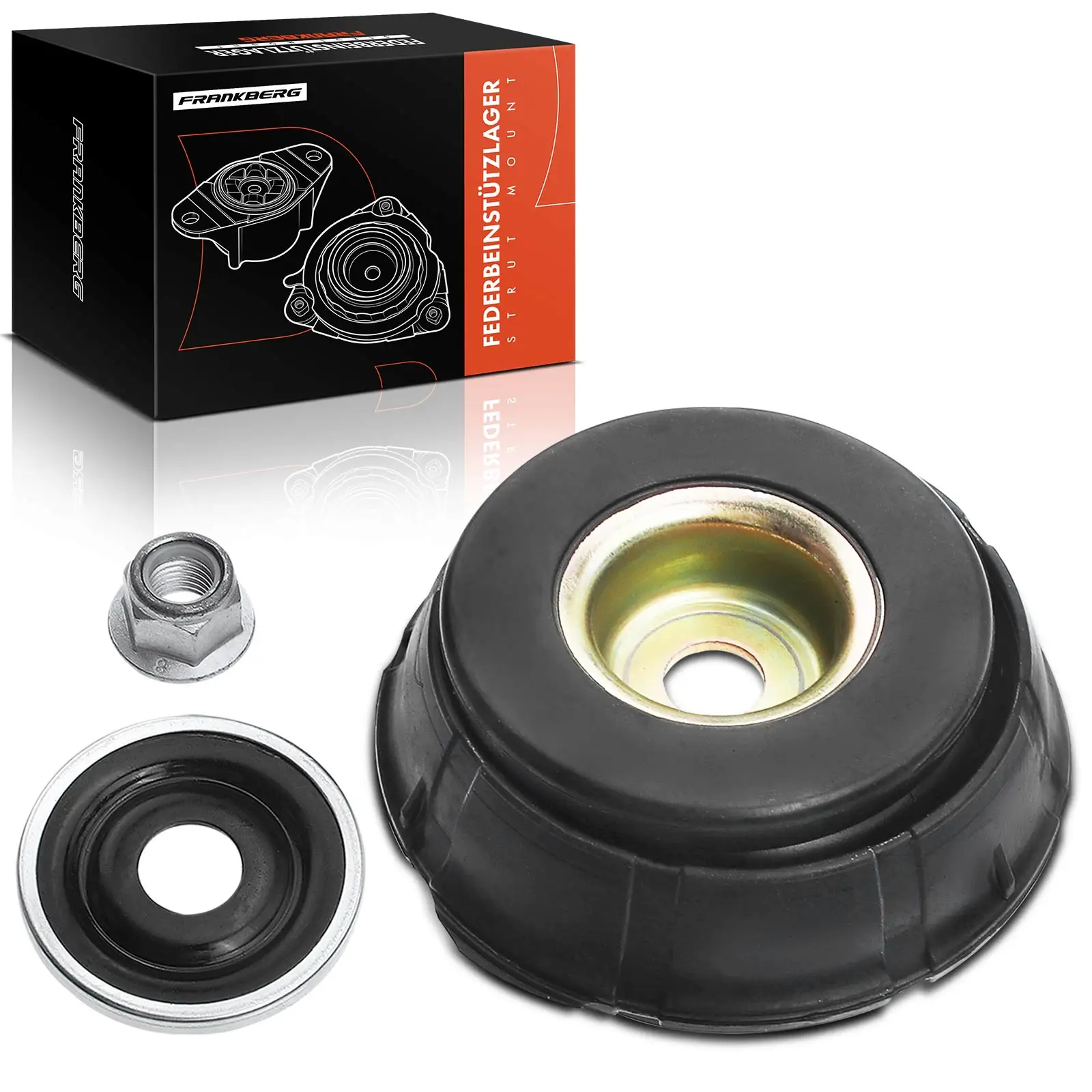 Support de suspension avant Frankberg 1x pour Dacia Dokker Duster Lodgy Express 6001547499 6001548403 8200651172 543A06915R