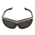 Tan-Black lens