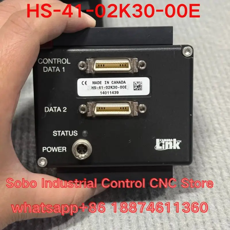Second-hand test OK DALSA HS-41-02K30-00E Industrial High-Speed Linear Scan Camera