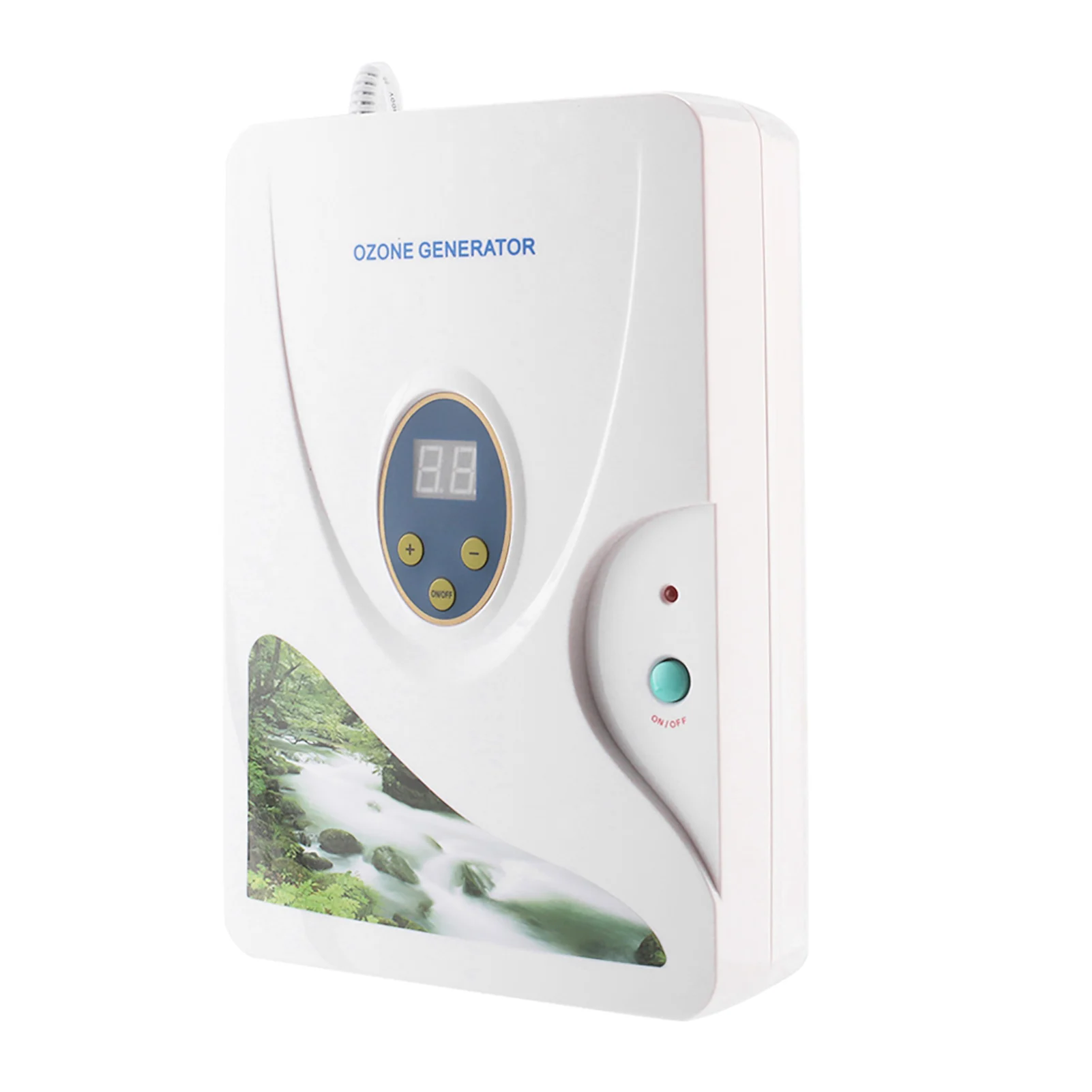 เครื่องฟอกอากาศในครัวแบบพกพา 60 นาทีต่อการใช้โดยไม่ต้องทําให้มุมตายห้องนั่งเล่นเครื่องฟอกอากาศห้องน้ํา