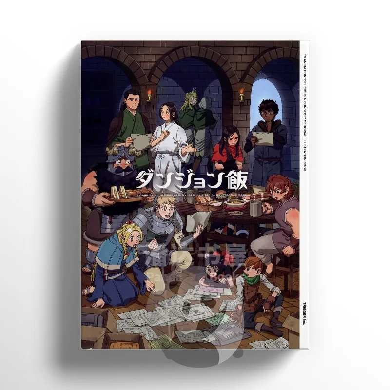 TV Anime Delicious in Dungeon Artwork Illustration Collection Book Anime Setting Collection Paperback Edition Laios Touden