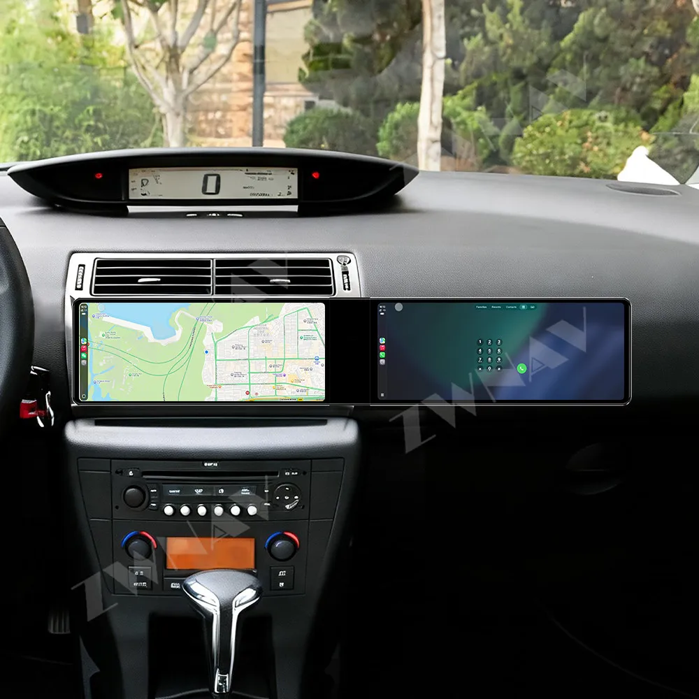 For Citroen C4 2004-2009 Android 13 12.3