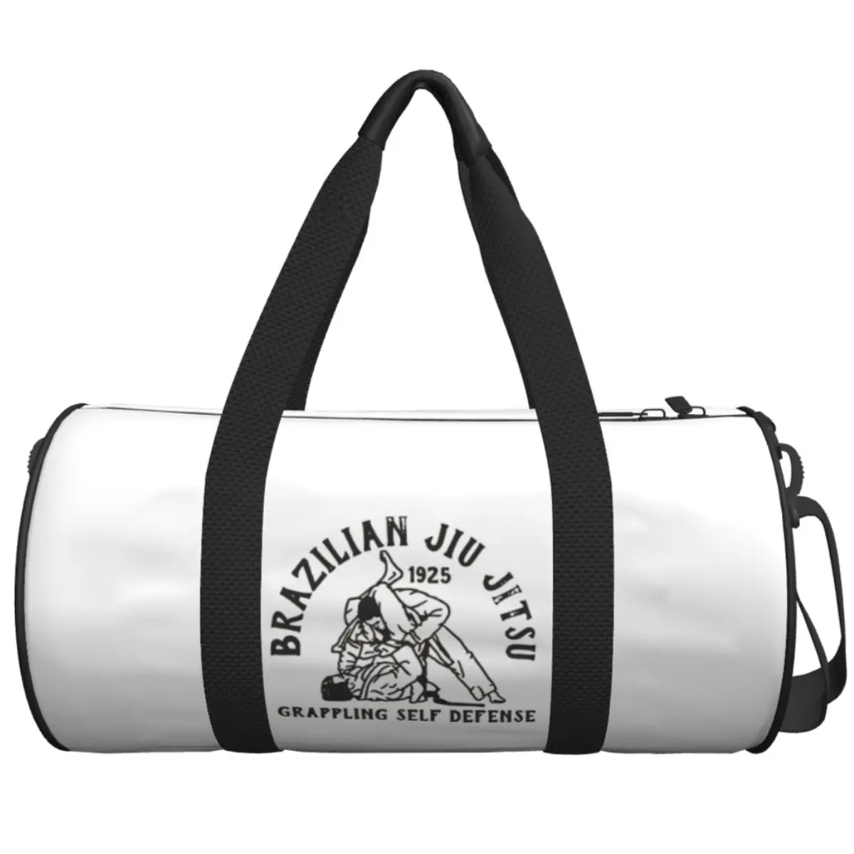 Brazilian Jiu Jitsu-bayingimg Sport Bags with Shoes Gym Bag Oxford Men Women Custom Handbag Luggage Vintage Fitness Bag