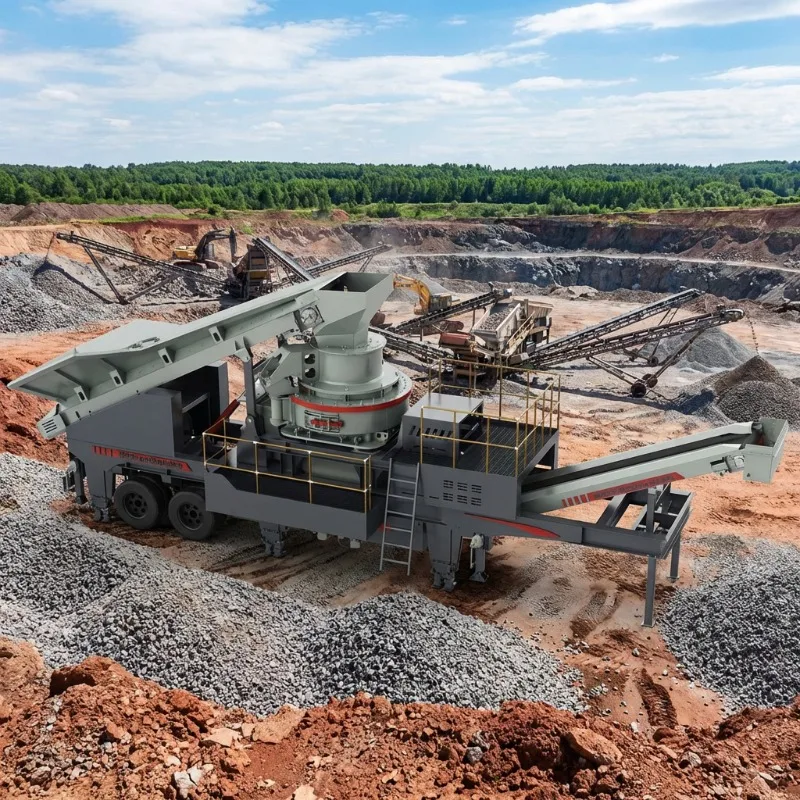 

Mobile Stone Crusher Tracked Mobile Cone Crusher Quarry Stone Jaw Crushing Production Impact Crusher Mobile Crushing Station