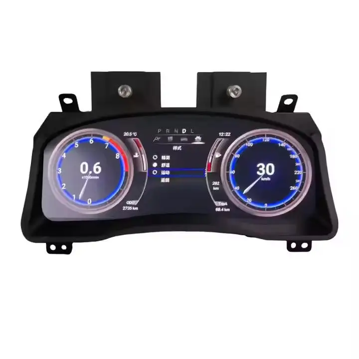

12.3" LCD Digital Cluster with Virtual Instrument Panel & Speedometer for Land Cruiser Prado 2004-2009