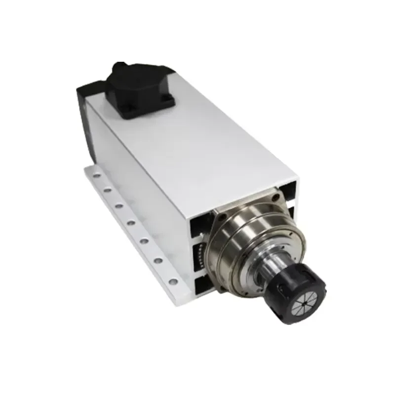 Holry for CNC Router With Base 300Hz 18000rpm ER32 Chuck Collet 380V 220V Air 6KW Air Cooled Lathe Machine Tool Spindle Motor