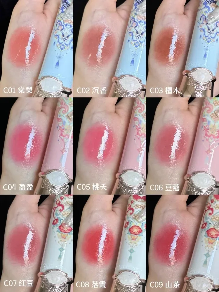 Flower Knows Butterfly Cloud Shoulder Series Solid Mirror Lipstick Lip Balm Lip Gloss Lip Glaze Original Makeup Cosmetics Beauty