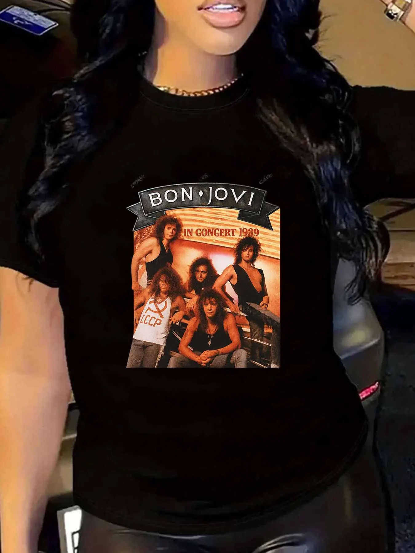 

【WY101397】Женская футболка больших размеров с круглым вырезом и короткими рукавами, эластичными полурукавами и модными принтами