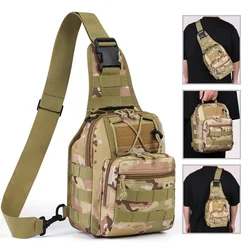 New men's outdoor sports mountain climbing waterproof large capacity multi-functional tactical chest bag