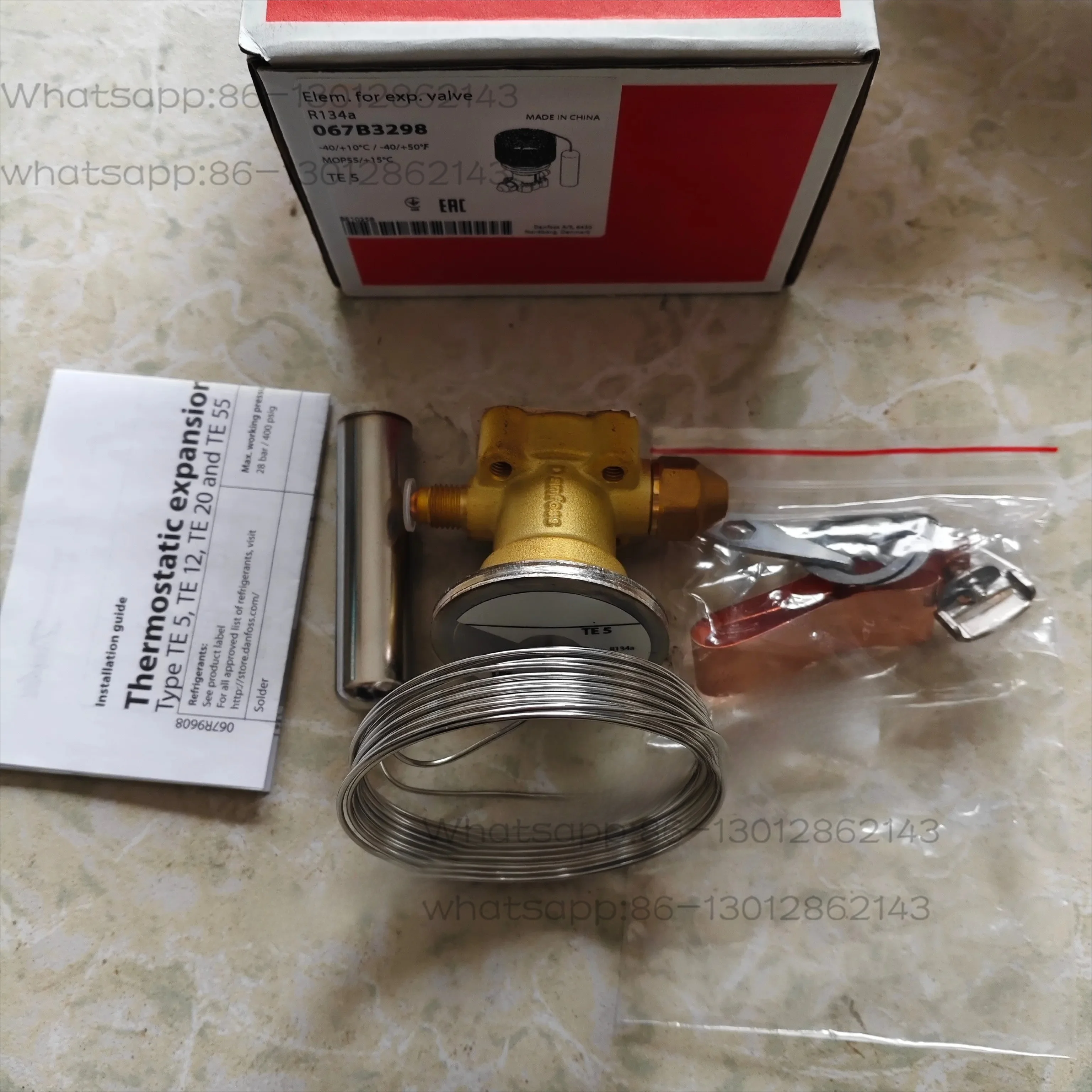 expansion valves TEN5 067B3297 067B3298 067B3278 067B3277 067B3342 067B3250 067B3343 TES5 TEX5