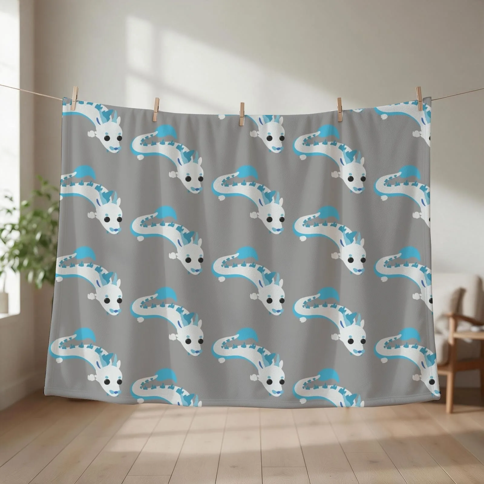 Frost Fury Throw Blanket Flannels Luxury Brand wednesday Luxury Blankets
