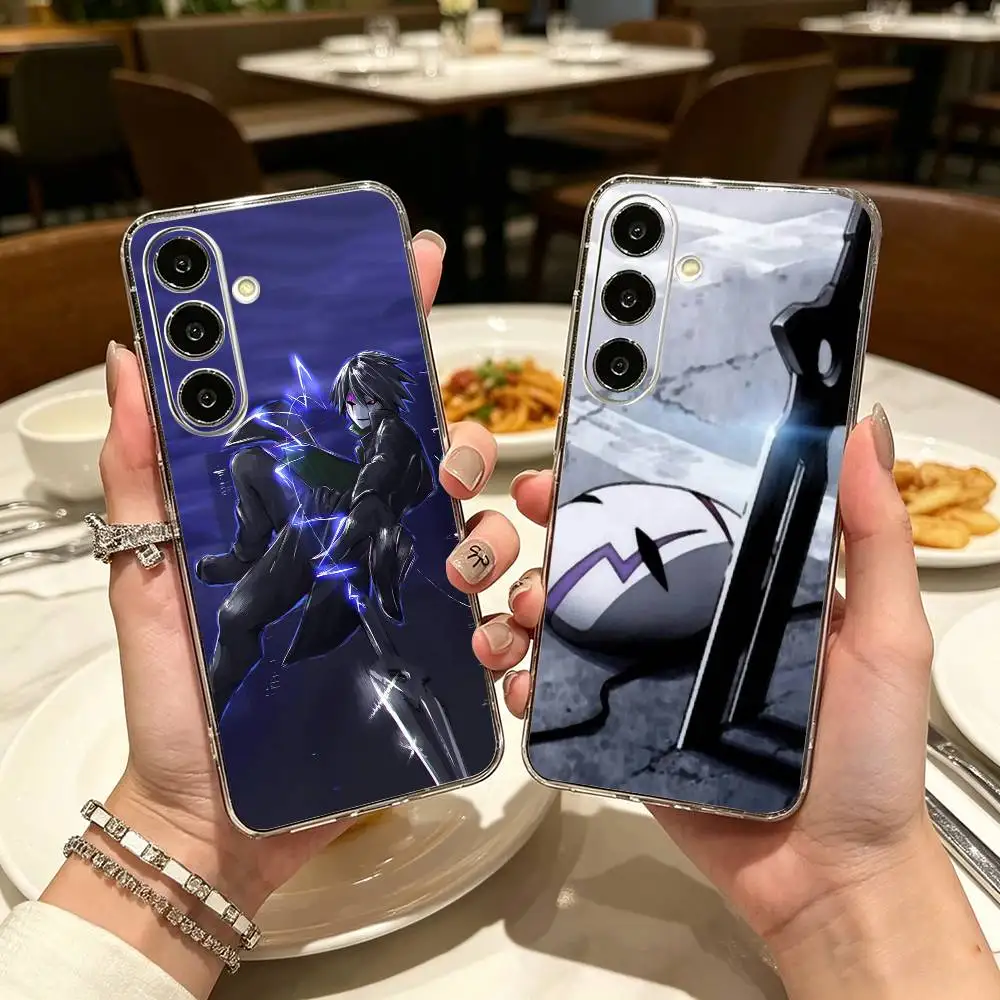 

BK201 D-Darker than Black Clear Phone Case for Samsung A71, A70, A52, A51, A40, A30, A20