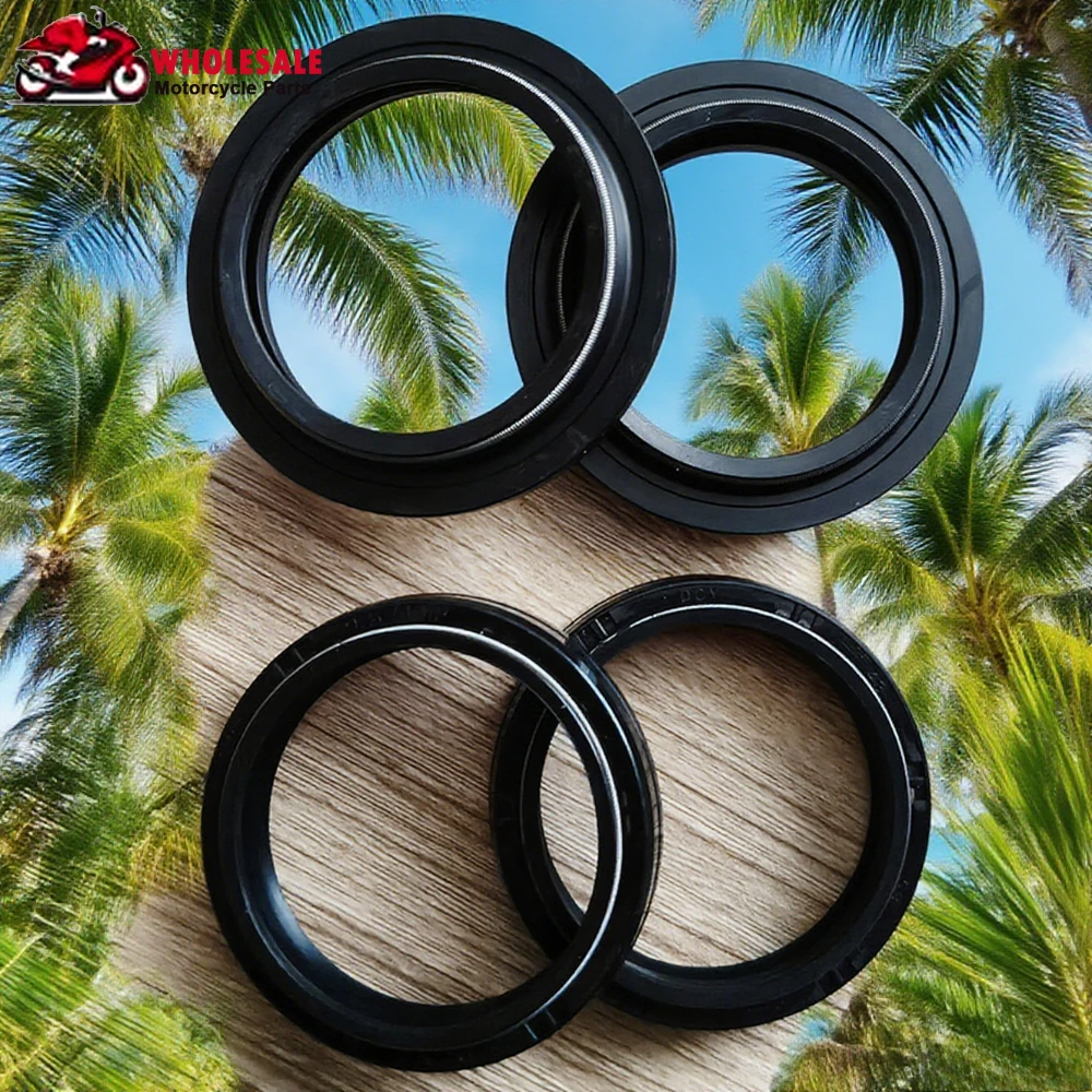 

2pc/4/8/16pc 41x53x8/10.5 Front Fork Dust Oil Seal For TRIUMPH 675 STREET TRIPLE Rx ABS 2016-2017 790 AMERICA 2002-2006 T2047115