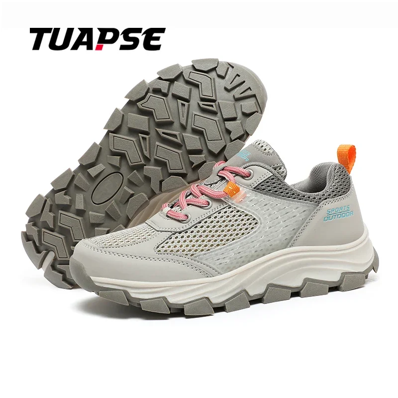 TUAPSE nuovi designer scarpe da trekking traspiranti resistenti all'usura antiscivolo scarpe da donna da Jogging all'aperto di alta qualità per coppia