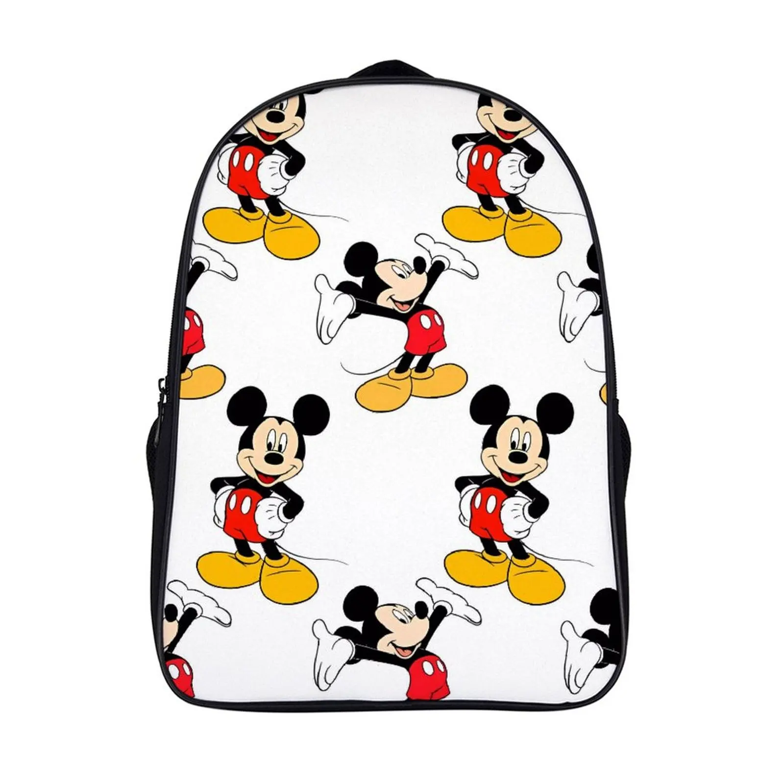 

Fashion Student's Backpack Cartoon Disney Mickey Mouse School Bag 16 Inch 2 Compartment Backpack Student Schoolbag