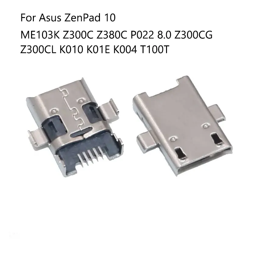 YuXi 1pc USB Charging Port Connector Dock Socket For Asus ZenPad 3S Z500M P027 Z680 Z10 ZT500KL Z500KL Z580 Z580CA Z380 ME103