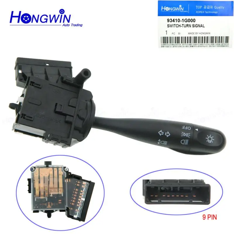 Headlight Turn Signal Switch For Hyundai Kia Accent Rio 2006-2011 93410-1G000 934101G000 93410-1C000 93410-1C200 93410-1C200