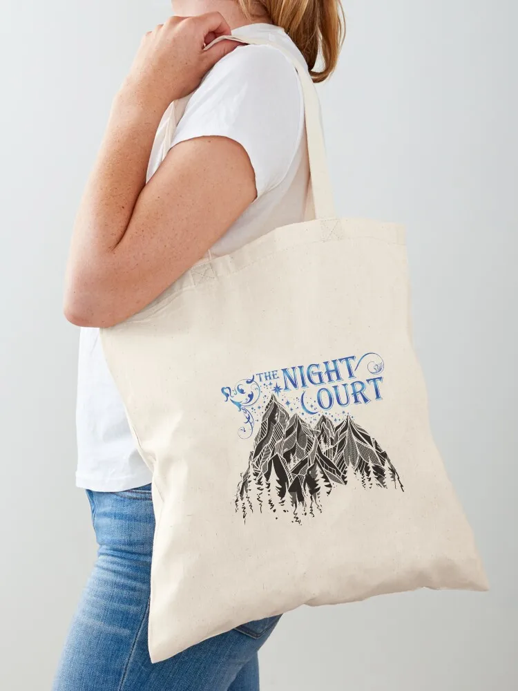 

A Court of Wings and Ruin, The Night Court Tote Bag supermarket folding bag shopper bag women Women's shopper Women's bags