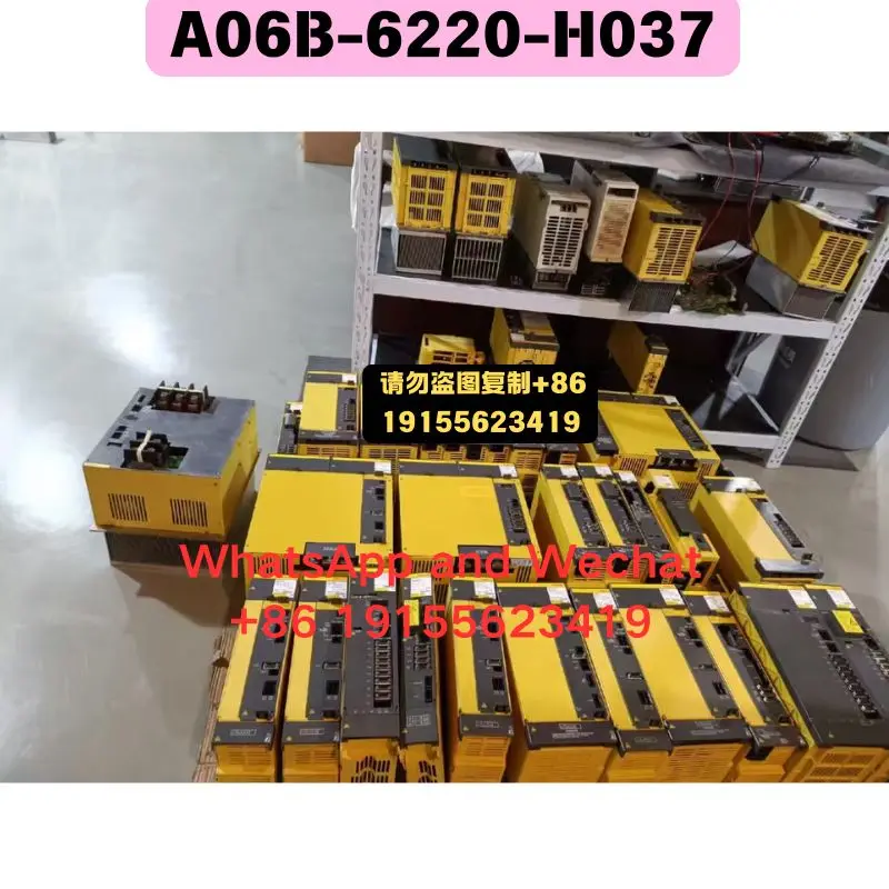 

Б/у драйвер A06B-6220-H037 Функциональный тест ОК Быстрая доставка