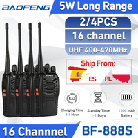 Baofeng BF-888S  UHF 400-470MHz Ham Portable 1500mAhTwo Way Radio Single Band CTCSS / CDCSS Walkie Talkie