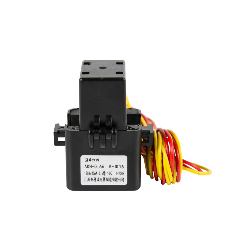 Acrel Split Core Current Transform Sistema de Distribuição de Baixa Tensão Classe 05 120a 40ma Akh0.66k-f16