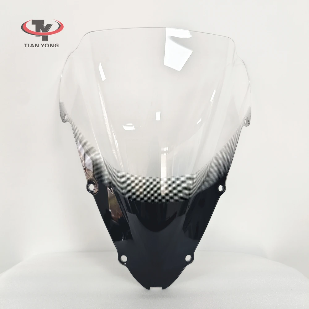 Motorcycle Windscreen CBR600F4i CBR 600 F 4i For Honda CBR600 F4i Smoke Black Windshield 2001 2002 2003 2004 2005 2006 2007 2008