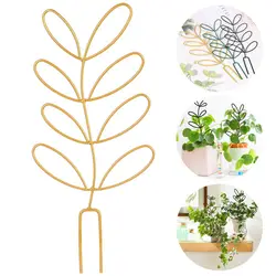 Creative Potted Ornament Home Decoration Plant Trellis Garden Arrangement Leaf Shape Bracket Vine Climbing Support